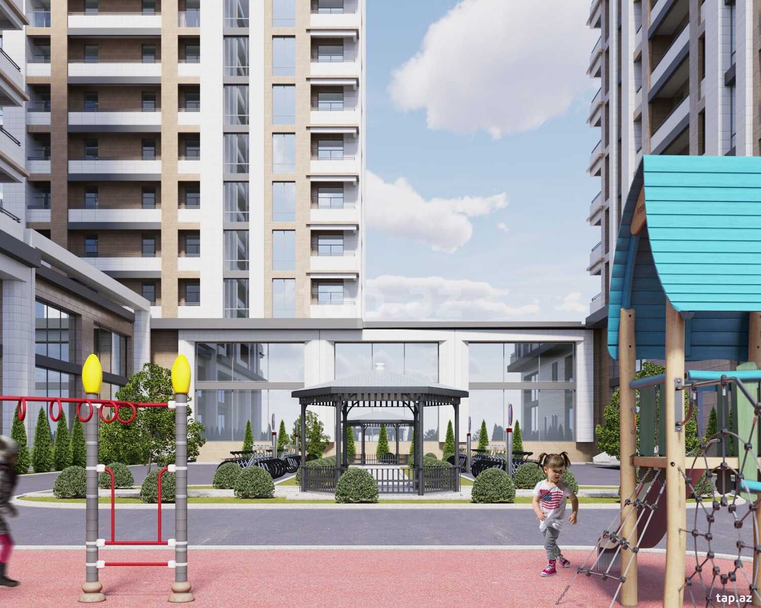 4-otaqlı yeni tikili, Xəlil Rza Ulutürk küç. 23, 170 m² (11)