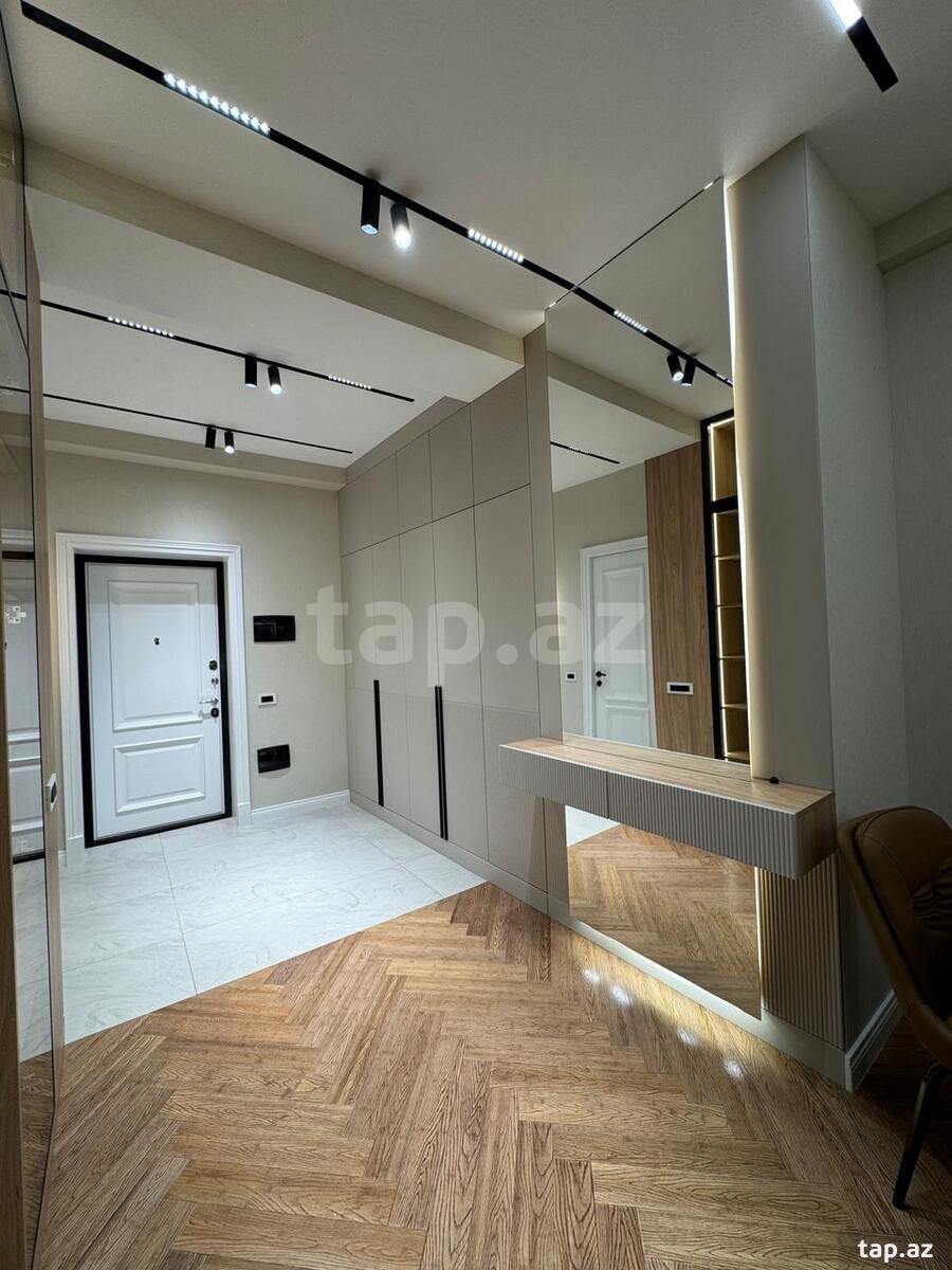 2-otaqlı yeni tikili kirayə verilir, Zahid Xəlilov küç., 70 m² (4)