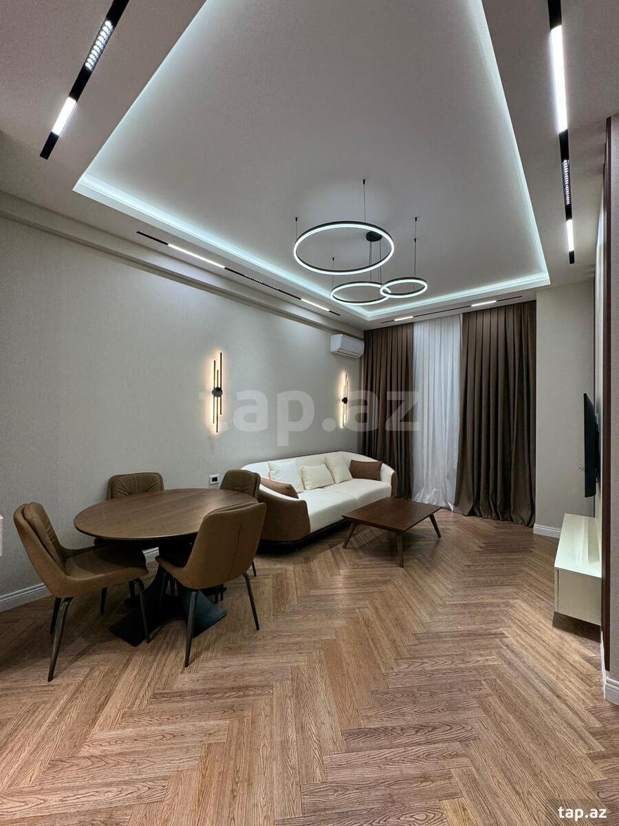 2-otaqlı yeni tikili kirayə verilir, Zahid Xəlilov küç., 70 m² (3)