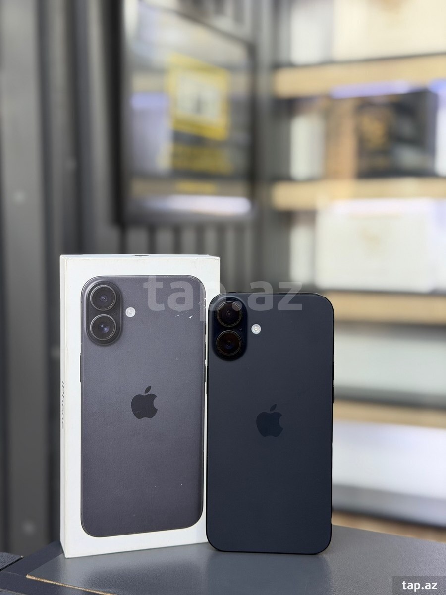 Apple iPhone 16 Plus Black 128GB/8GB
