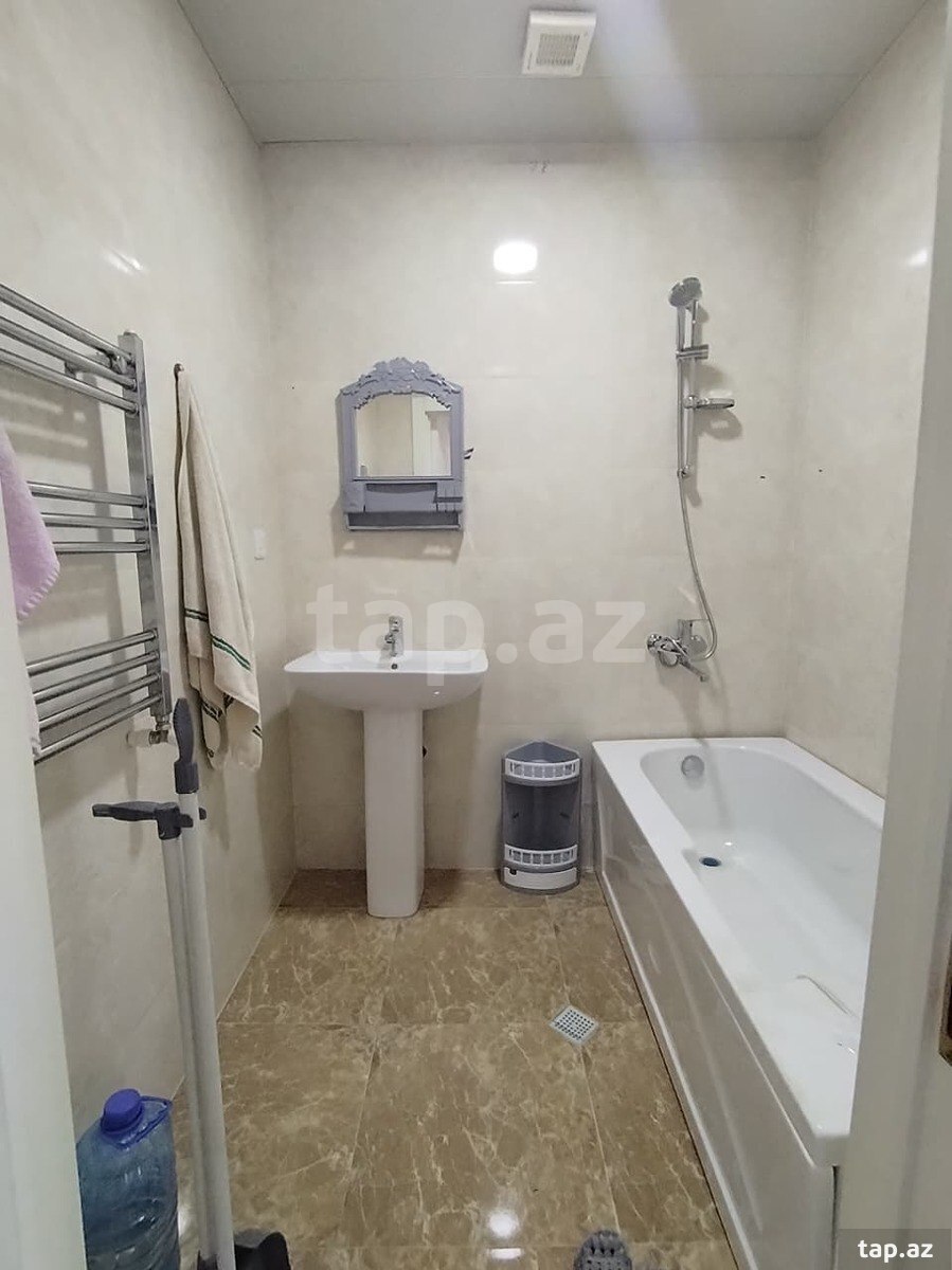 3-otaqlı yeni tikili kirayə verilir, Hövsan qəs., 75 m² (12)