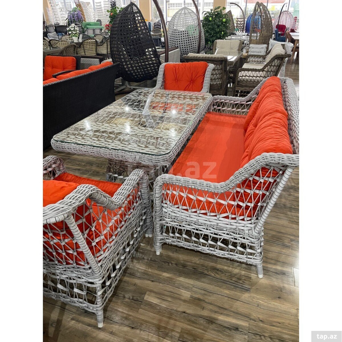 Həsir Rattan Turk divan dəsti (2)