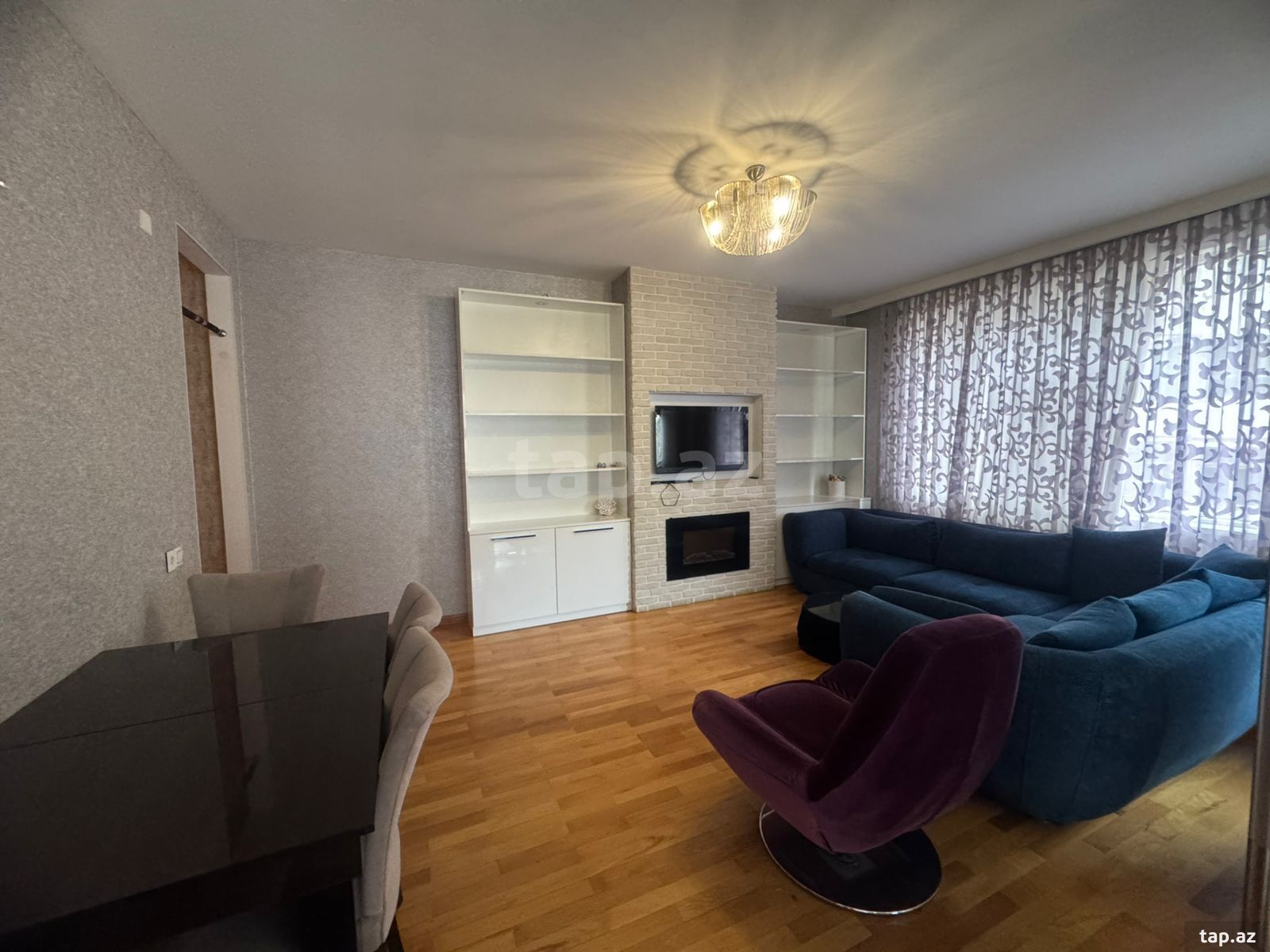 3-otaqlı yeni tikili kirayə verilir, Yasamal r., 105 m² (4)