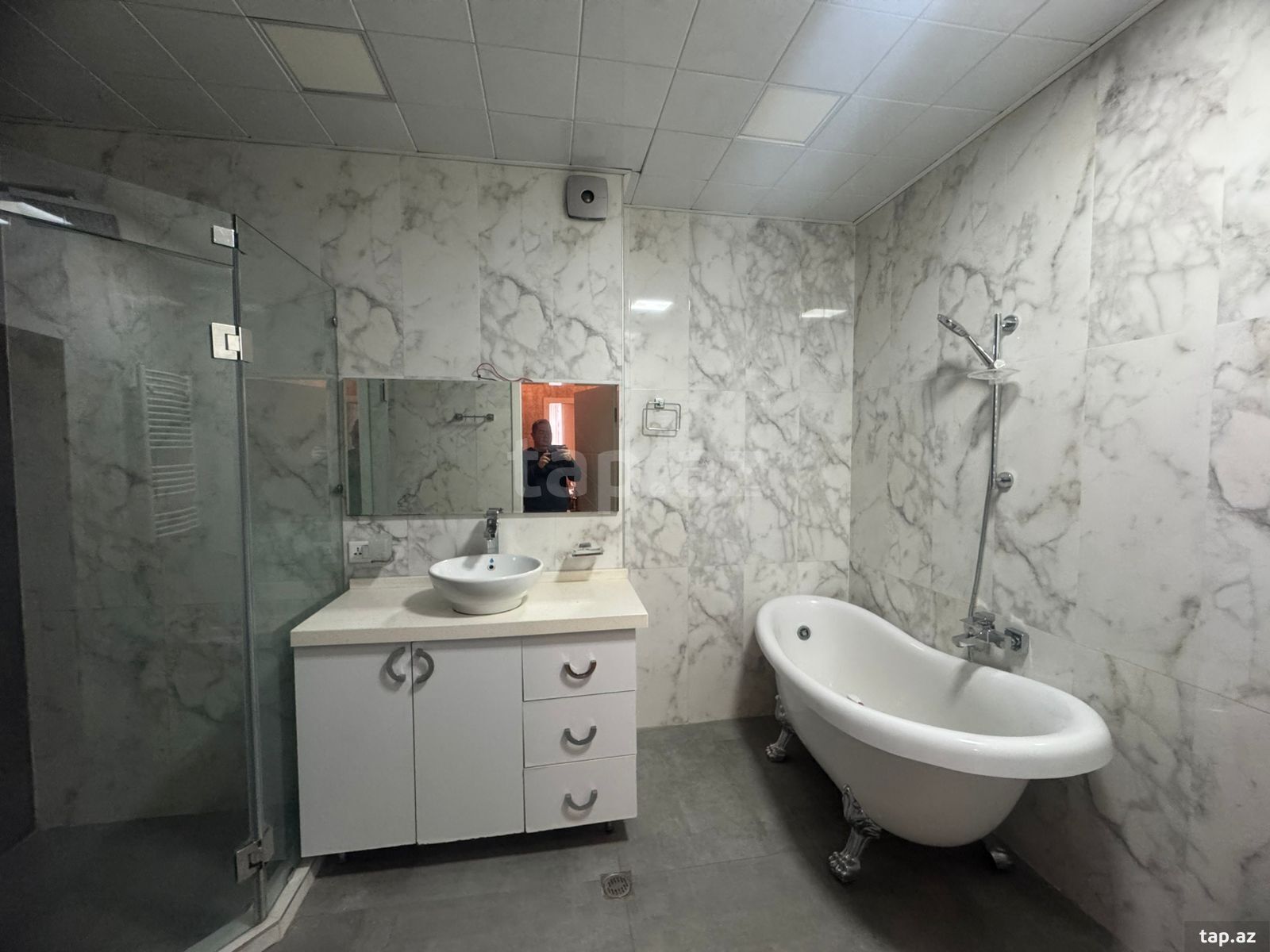 3-otaqlı yeni tikili kirayə verilir, Yasamal r., 105 m² (14)