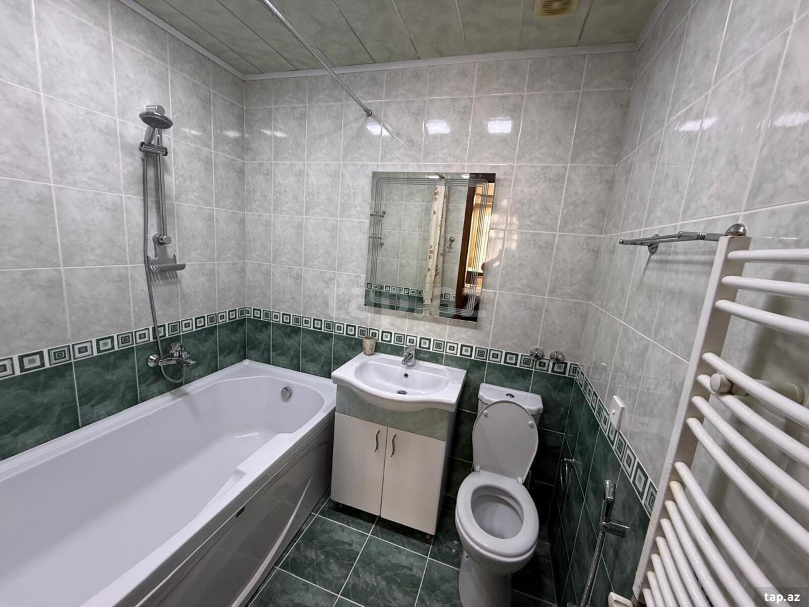 4-otaqlı yeni tikili kirayə verilir, Nizami m., 200 m² (19)