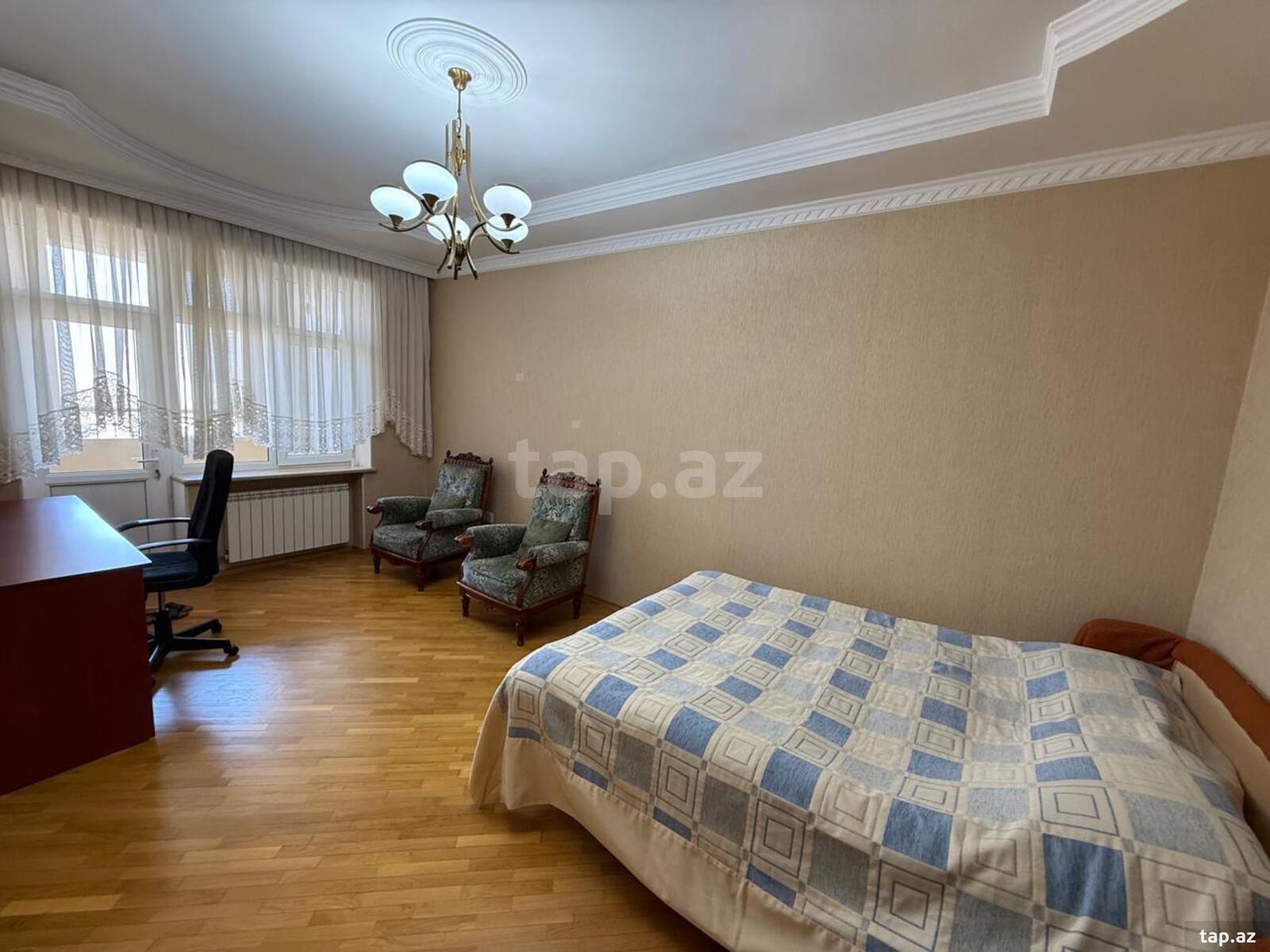 4-otaqlı yeni tikili kirayə verilir, Nizami m., 200 m² (12)