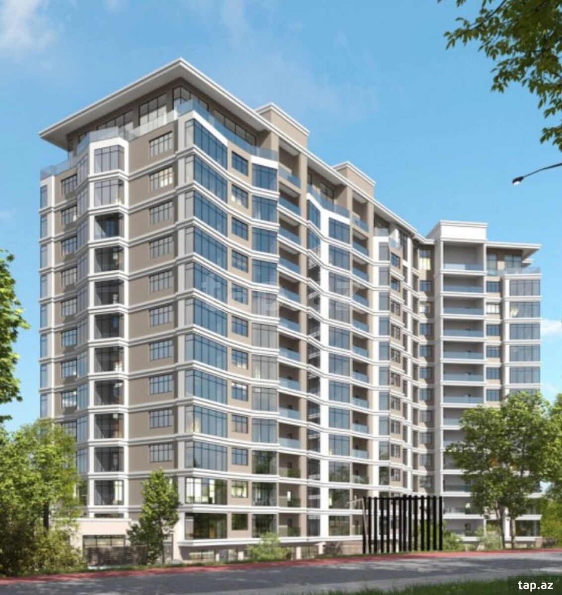 3-otaqlı yeni tikili, Səməd Vurğun küç. 23, 131 m² (8)