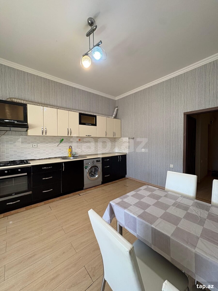 4-otaqlı yeni tikili kirayə verilir, Elmlər Akademiyası m., 150 m² (12)