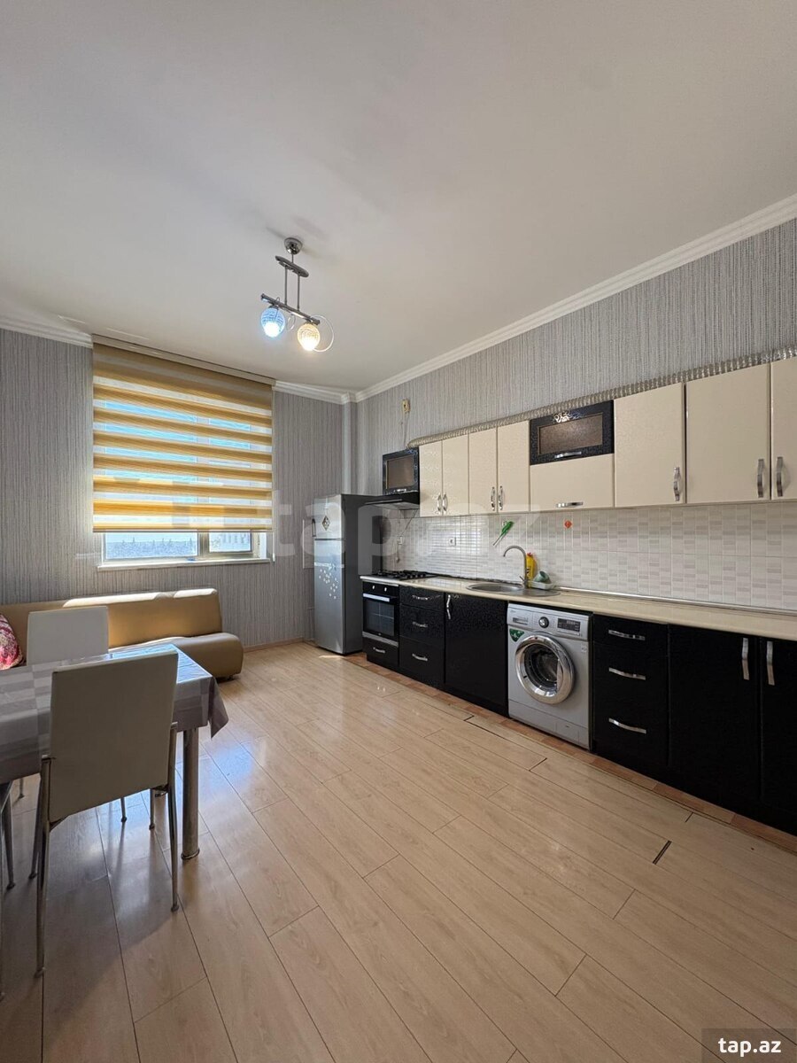 4-otaqlı yeni tikili kirayə verilir, Elmlər Akademiyası m., 150 m² (14)
