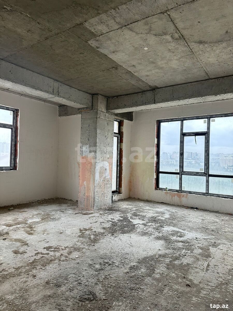 4-otaqlı yeni tikili, Nərimanov r., 229 m²