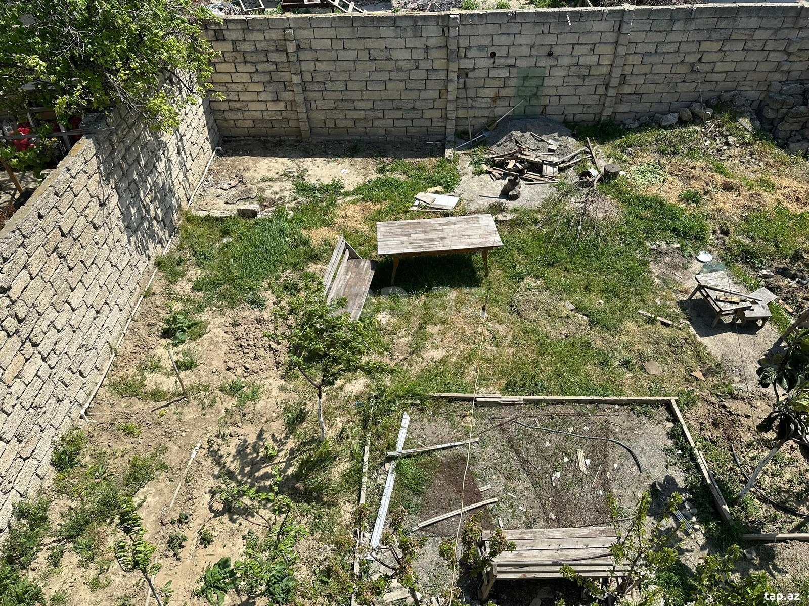 1 sot torpaq sahəsi, NZS qəs.