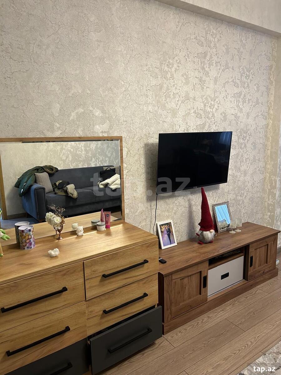 2-otaqlı yeni tikili kirayə verilir, İnşaatçılar m., 50 m² (13)