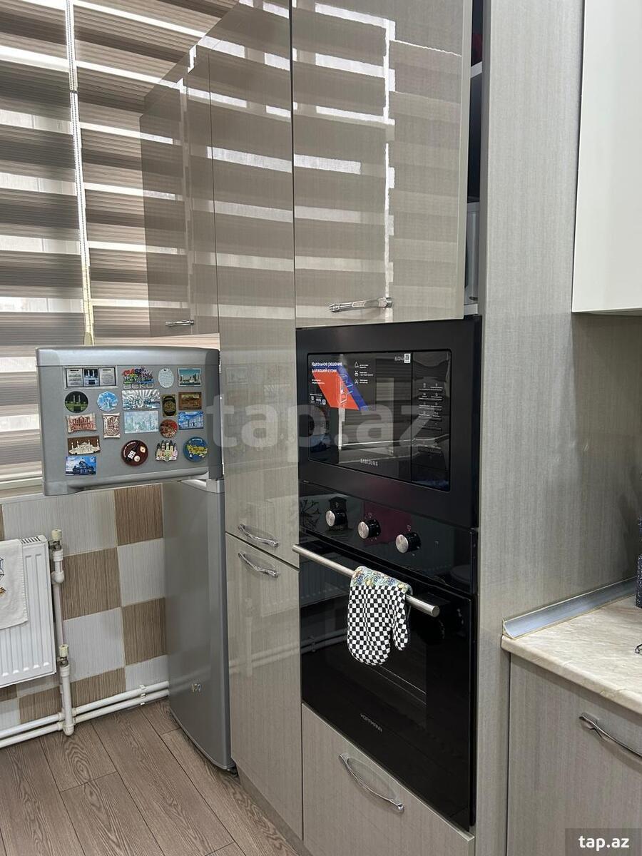 2-otaqlı yeni tikili kirayə verilir, İnşaatçılar m., 50 m² (8)