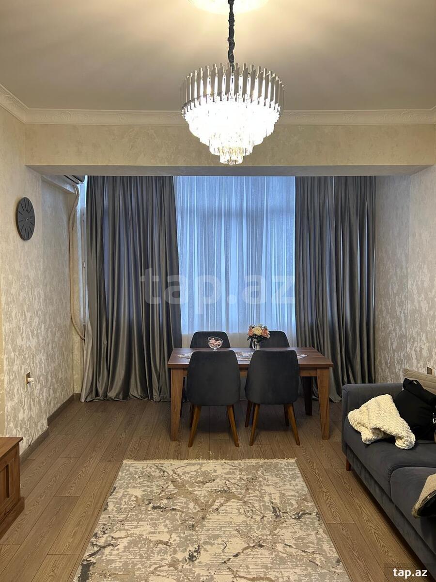 2-otaqlı yeni tikili kirayə verilir, İnşaatçılar m., 50 m² (4)