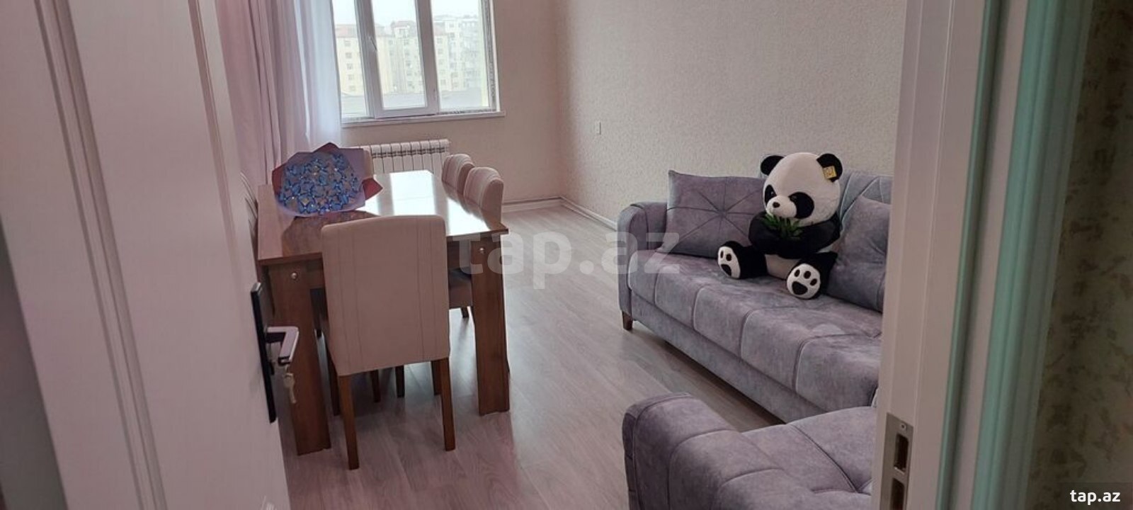 2-otaqlı yeni tikili kirayə verilir, Xırdalan ş., 60 m²