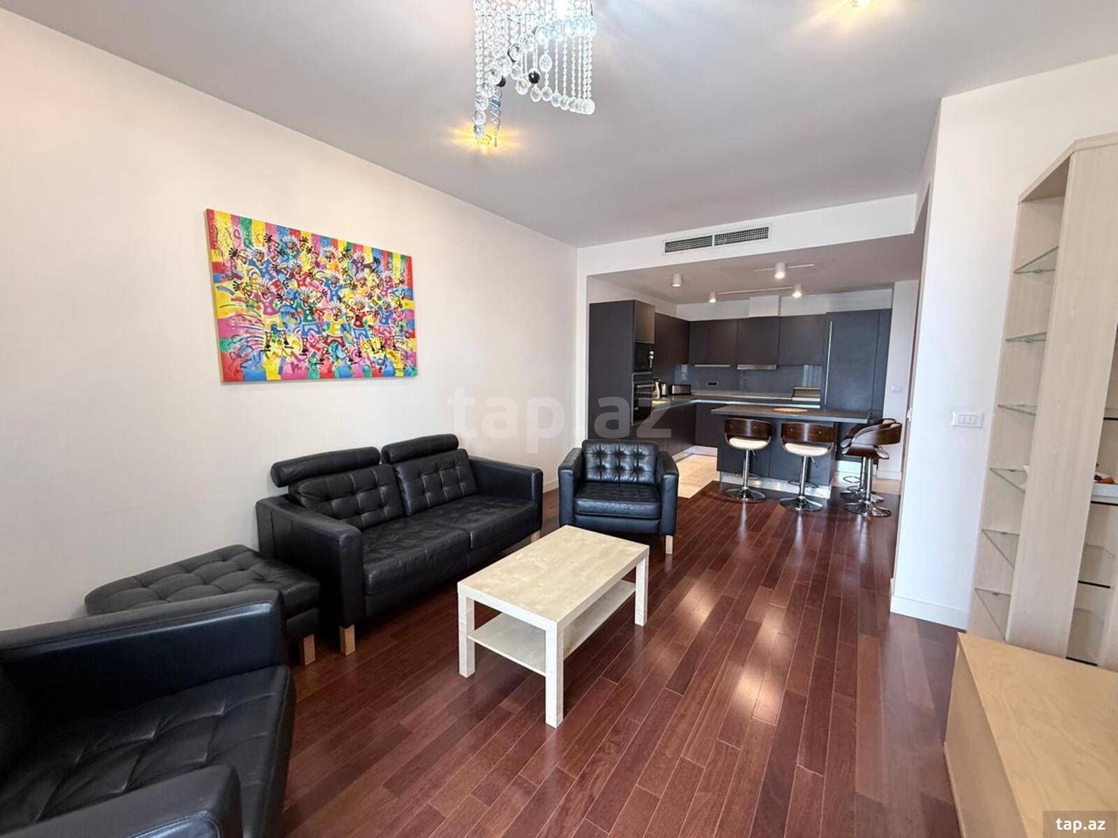 2-otaqlı yeni tikili kirayə verilir, Neftçilər pr., 84 m²