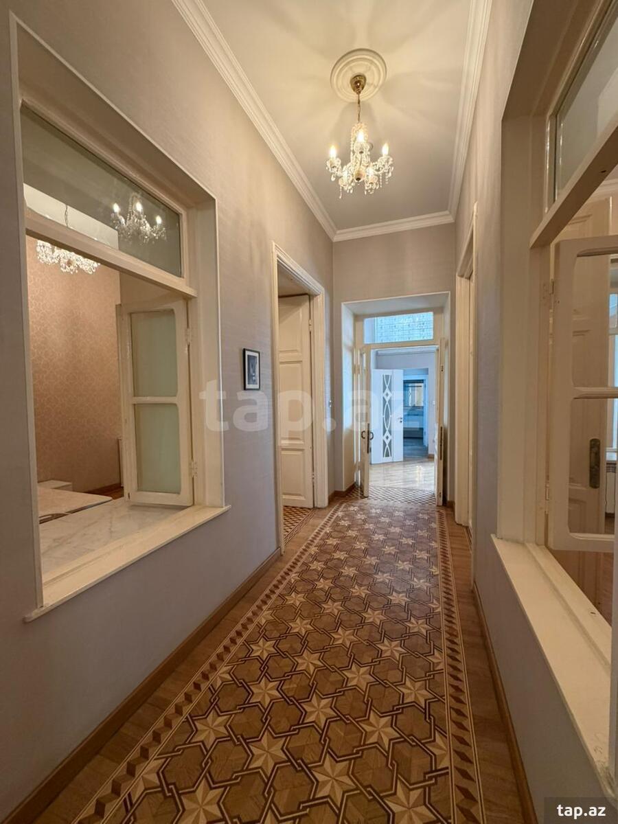 4-otaqlı mənzil kirayə verilir, Sahil m., 160 m² (14)