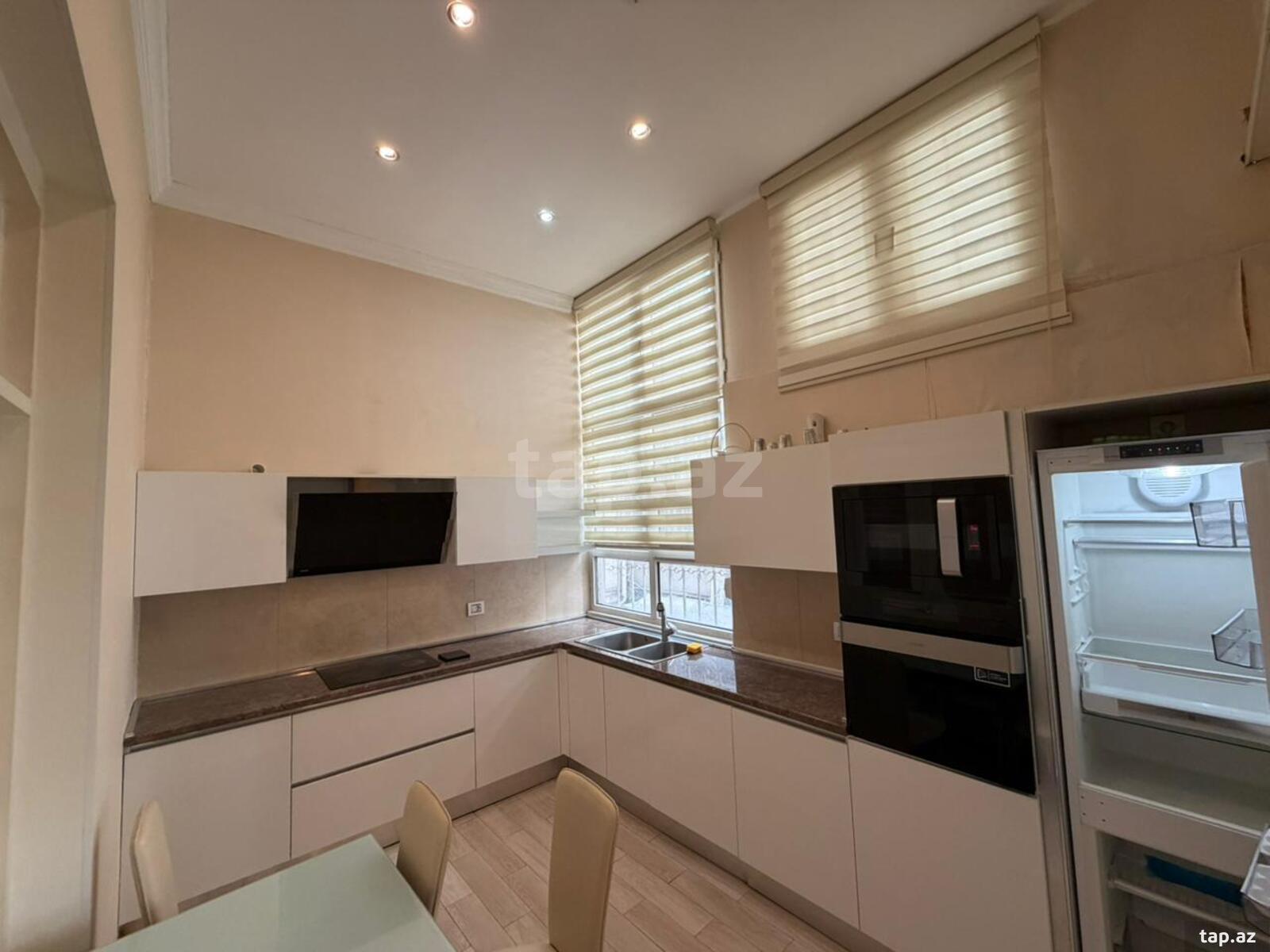 4-otaqlı mənzil kirayə verilir, Sahil m., 160 m² (4)