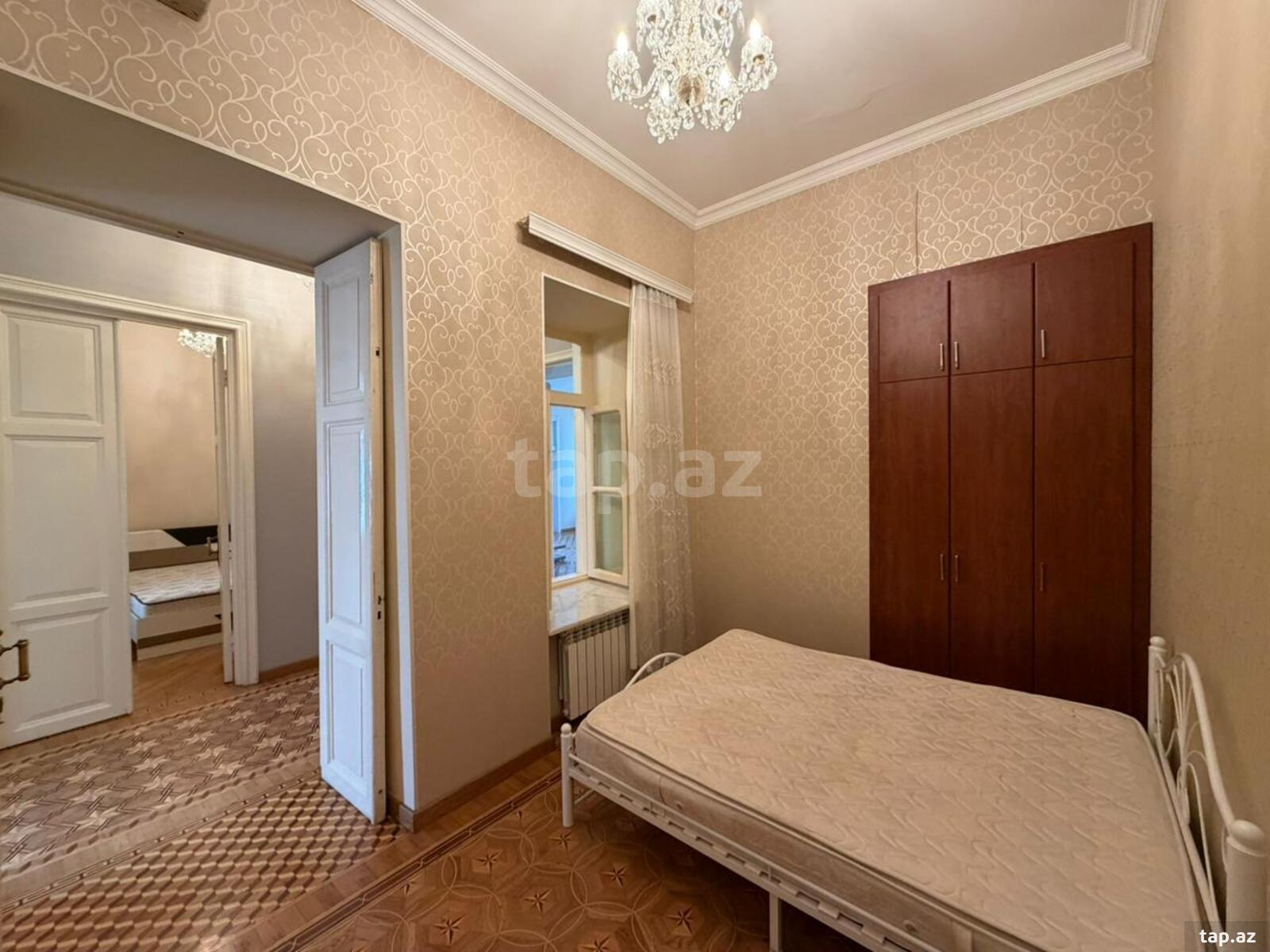 4-otaqlı mənzil kirayə verilir, Sahil m., 160 m² (7)