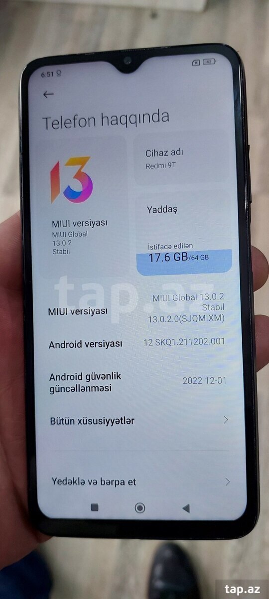 Xiaomi Redmi 9T Carbon Gray 64GB/4GB (4)