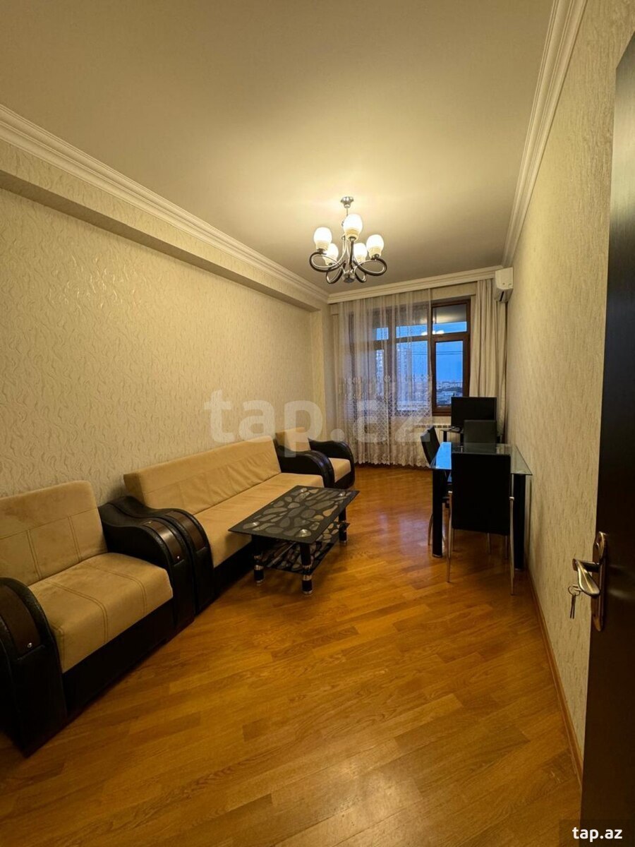 2-otaqlı yeni tikili kirayə verilir, N. Nərimanov m., 75 m² (8)