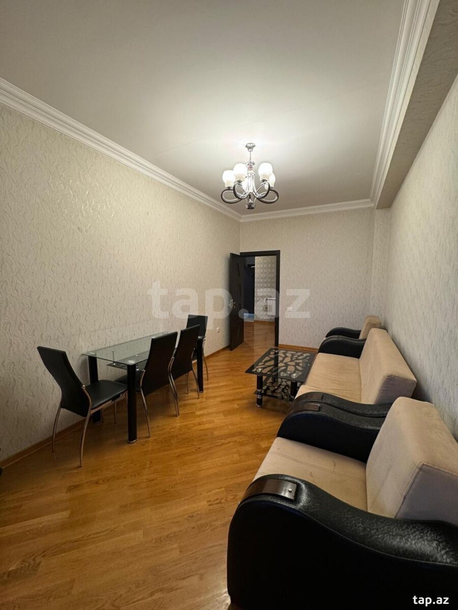 2-otaqlı yeni tikili kirayə verilir, N. Nərimanov m., 75 m² (7)