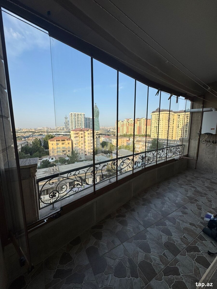 2-otaqlı yeni tikili kirayə verilir, N. Nərimanov m., 75 m² (2)