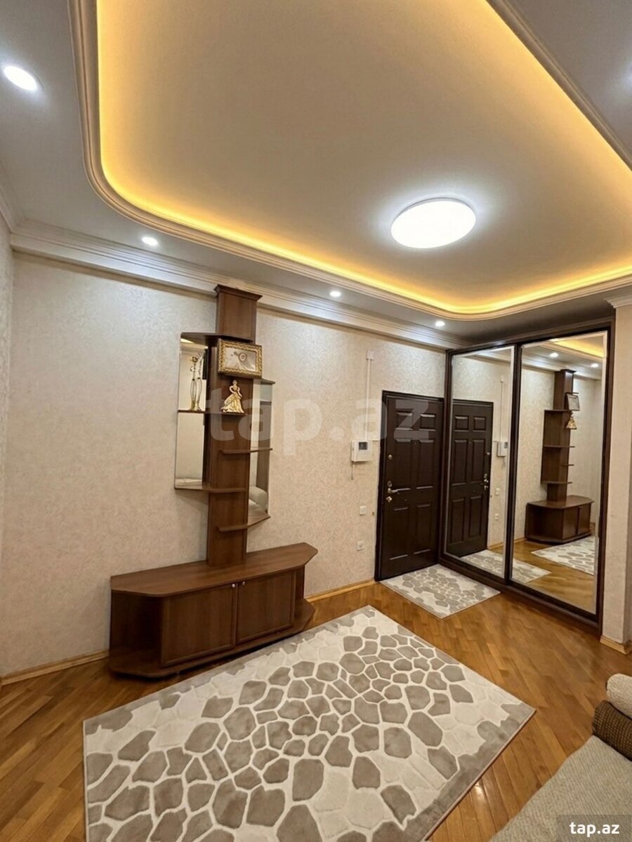 3-otaqlı yeni tikili, Nərimanov m., 117 m²