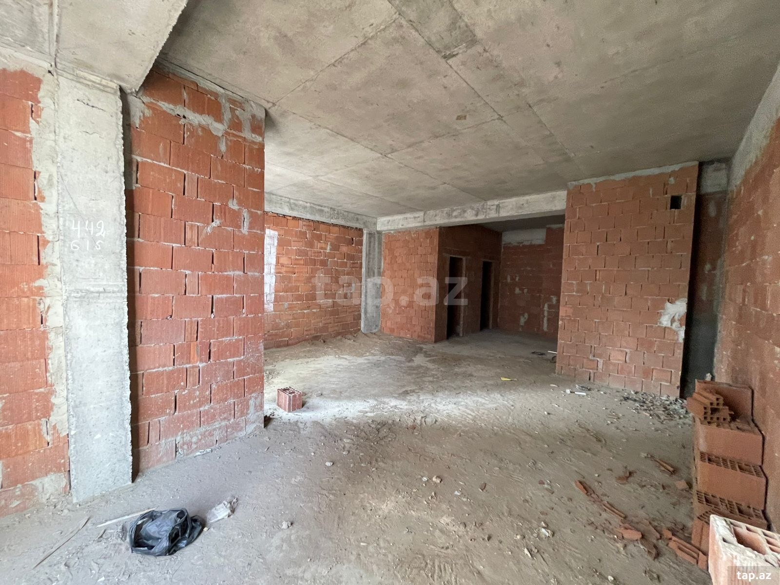 2-otaqlı yeni tikili, Binəqədi r., 63 m²