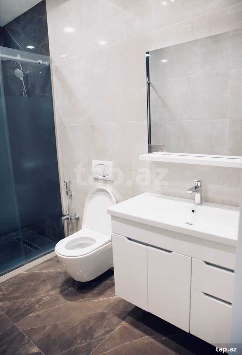 2-otaqlı yeni tikili kirayə verilir, Nəsimi r., 60 m² (4)