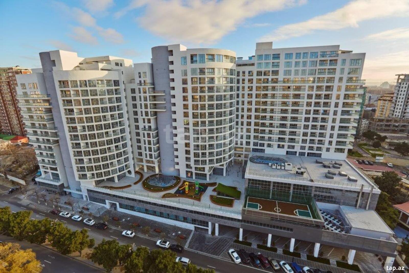 2-otaqlı yeni tikili kirayə verilir, Nəsimi r., 60 m²