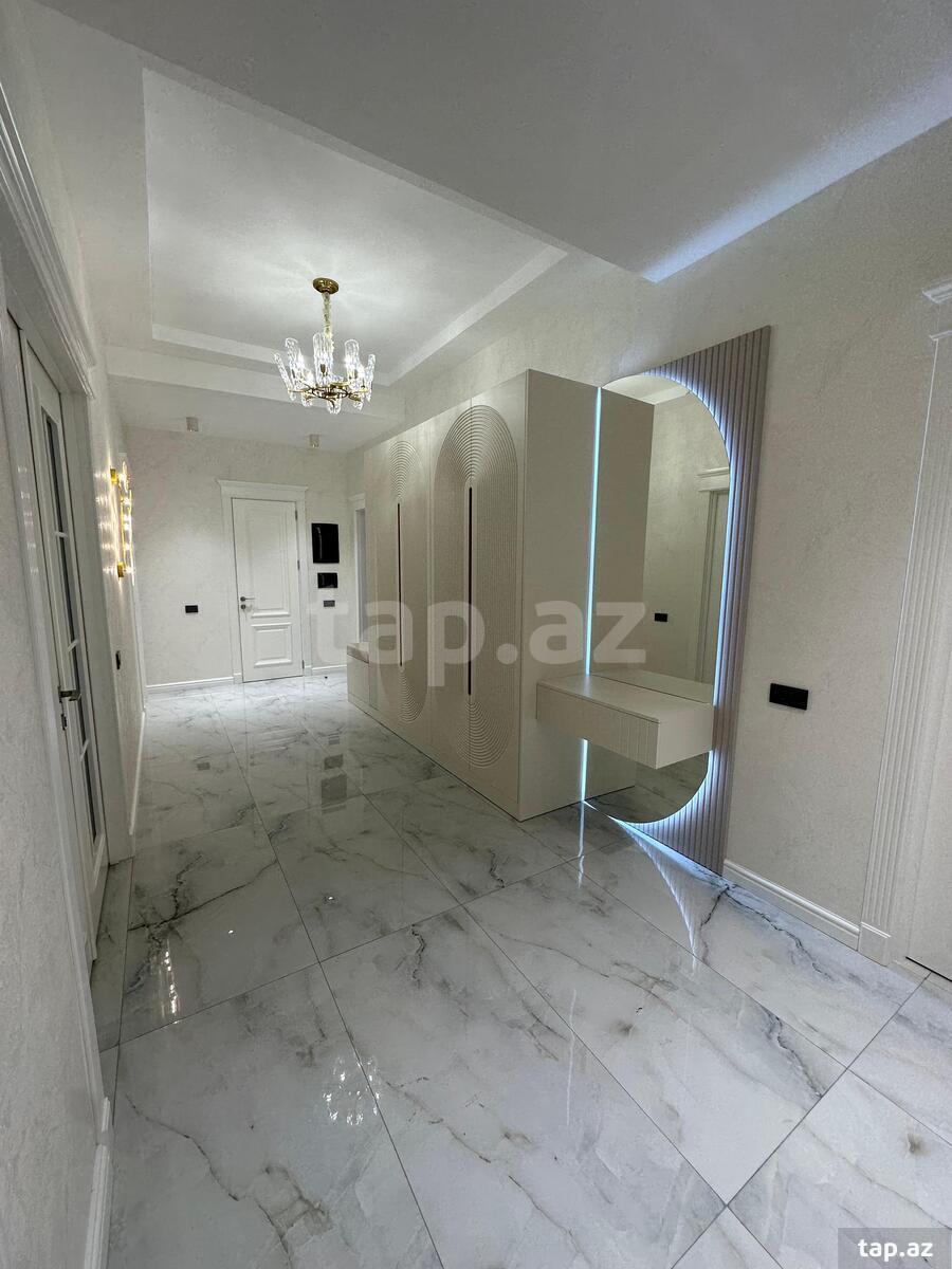 3-otaqlı yeni tikili kirayə verilir, Ağ şəhər, 145 m² (10)