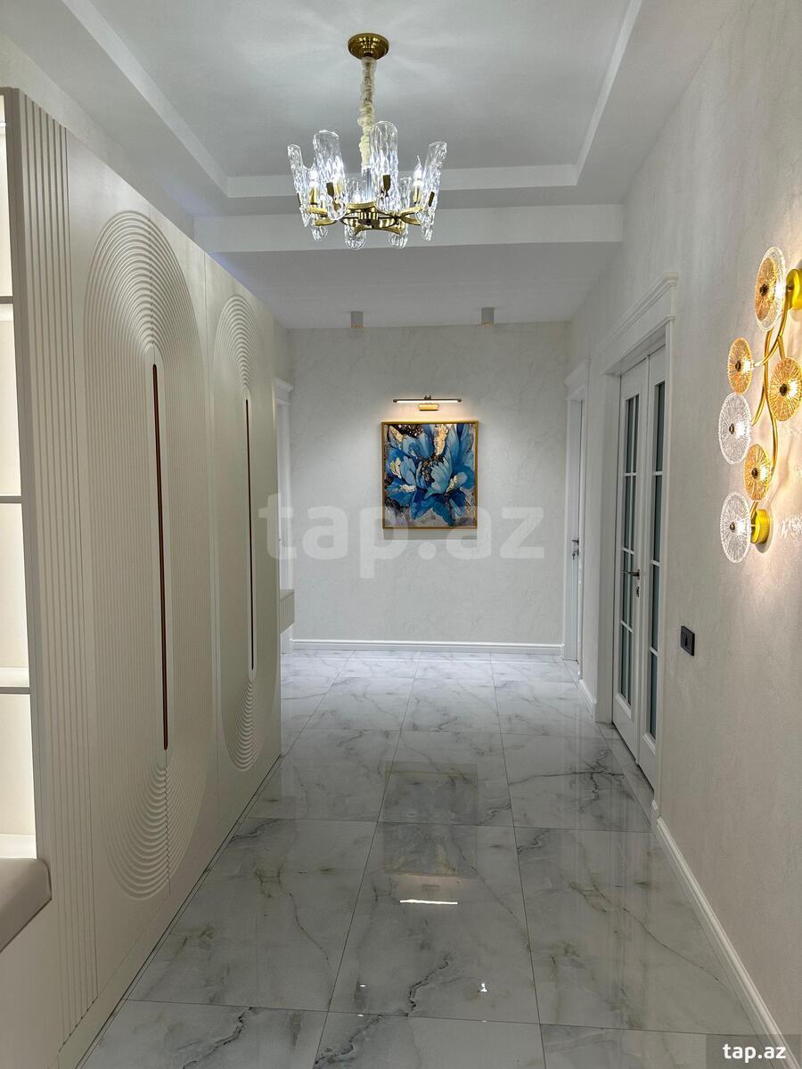 3-otaqlı yeni tikili kirayə verilir, Ağ şəhər, 145 m² (3)