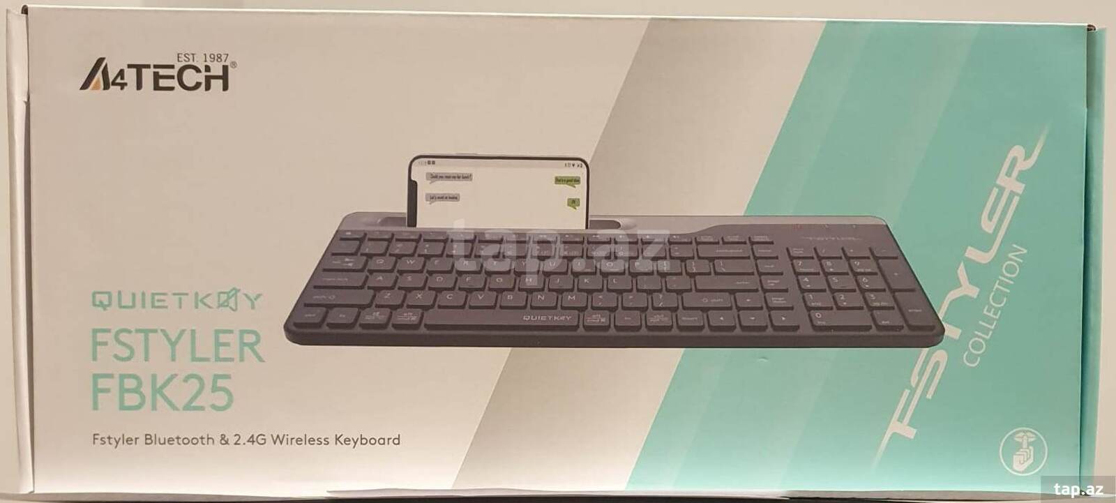 Klaviatura və kompüter siçanı Wireless Combo Genius, A4TECH (3)