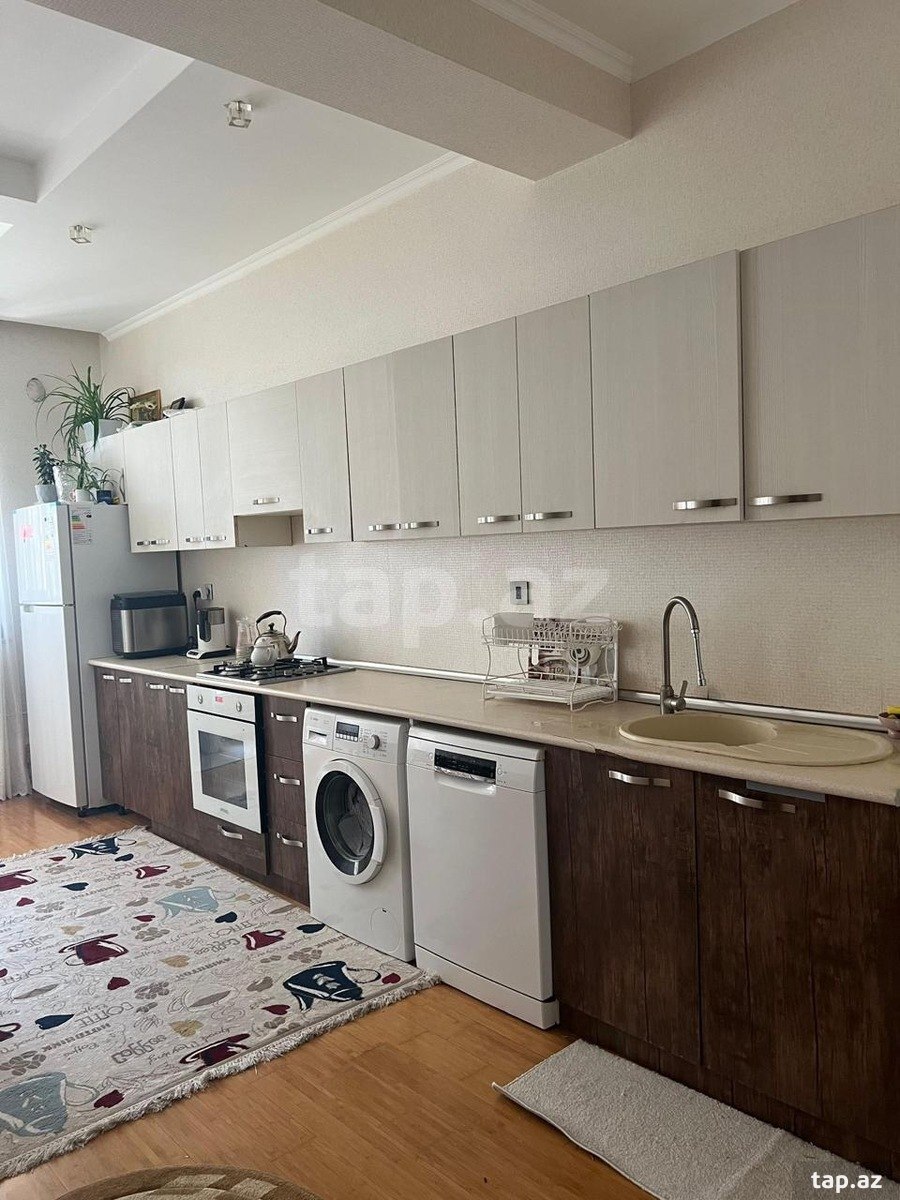 3-otaqlı yeni tikili kirayə verilir, Həsənbəy Zərdabi pr., 117 m² (9)