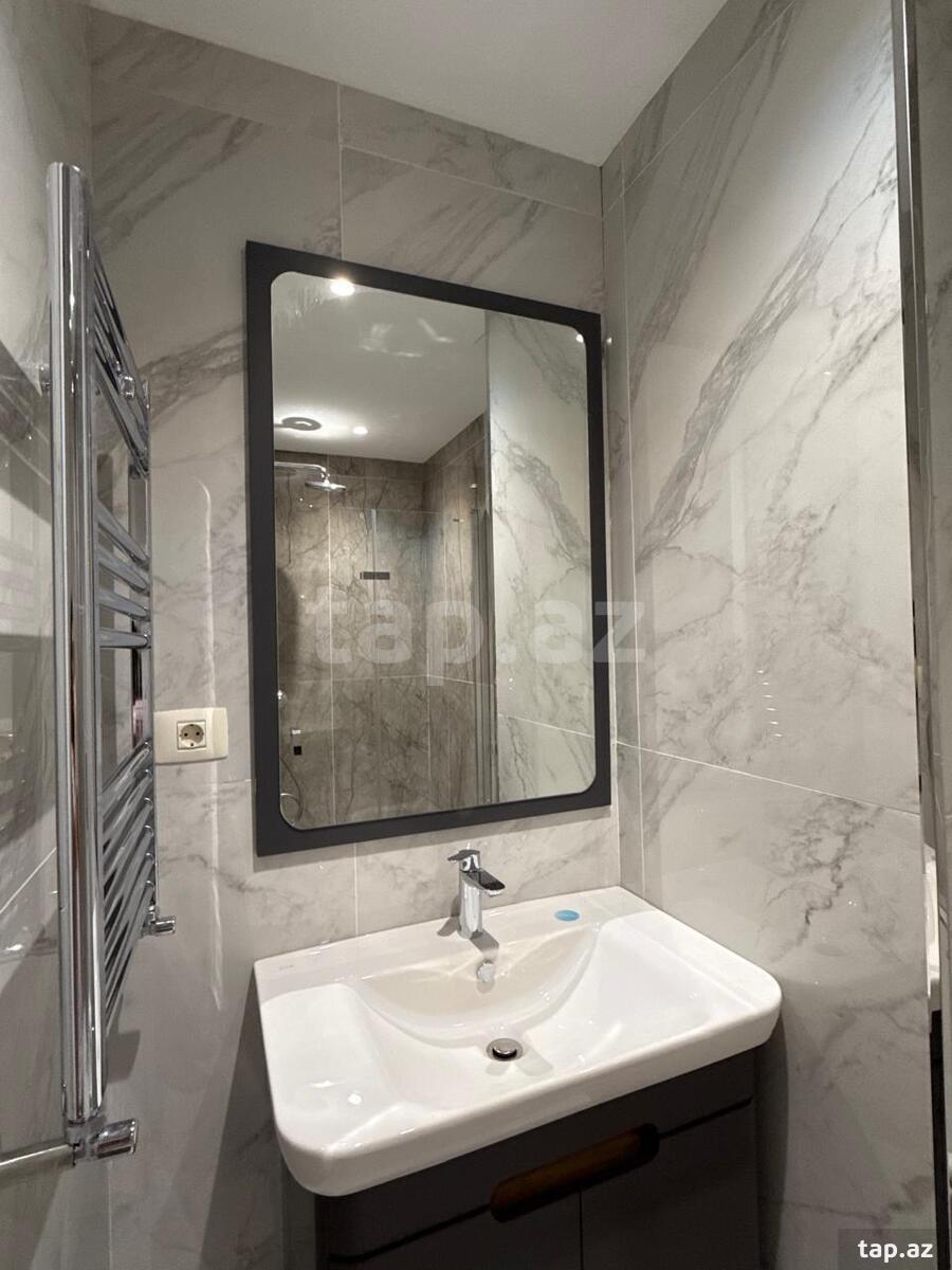 2-otaqlı yeni tikili kirayə verilir, Yasamal r., 50 m² (7)