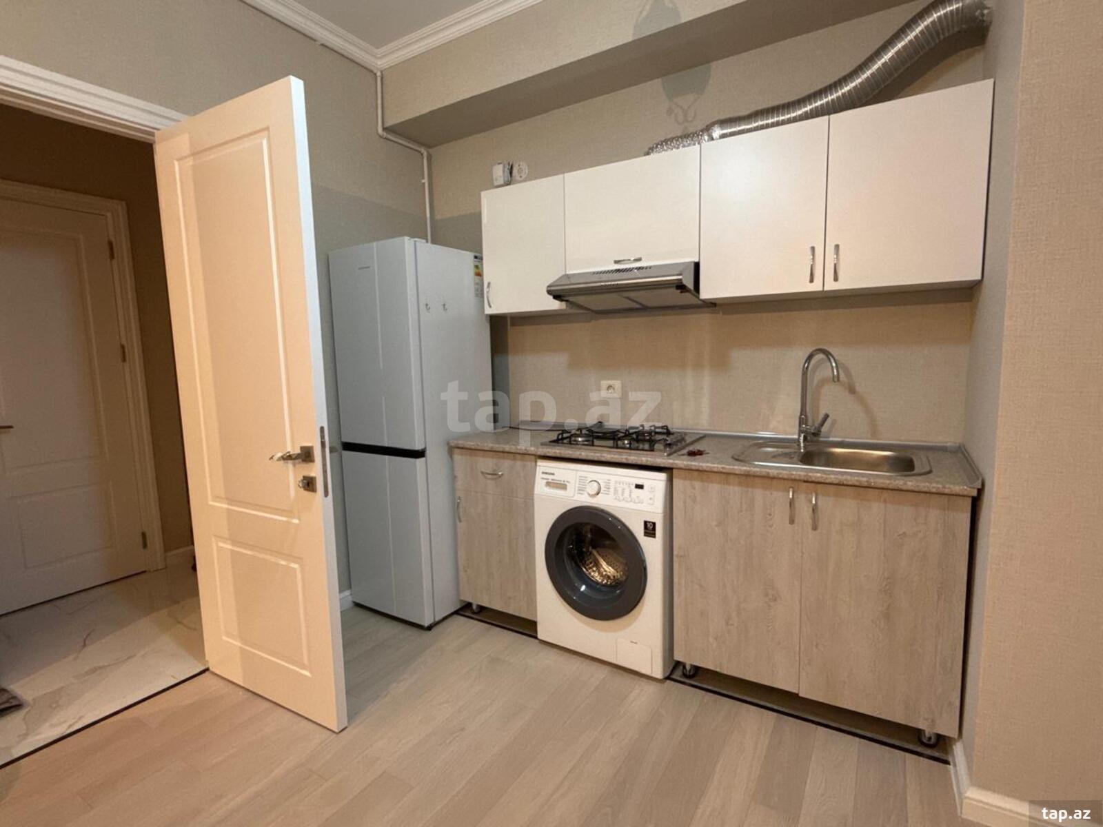 2-otaqlı yeni tikili kirayə verilir, Yasamal r., 50 m² (10)