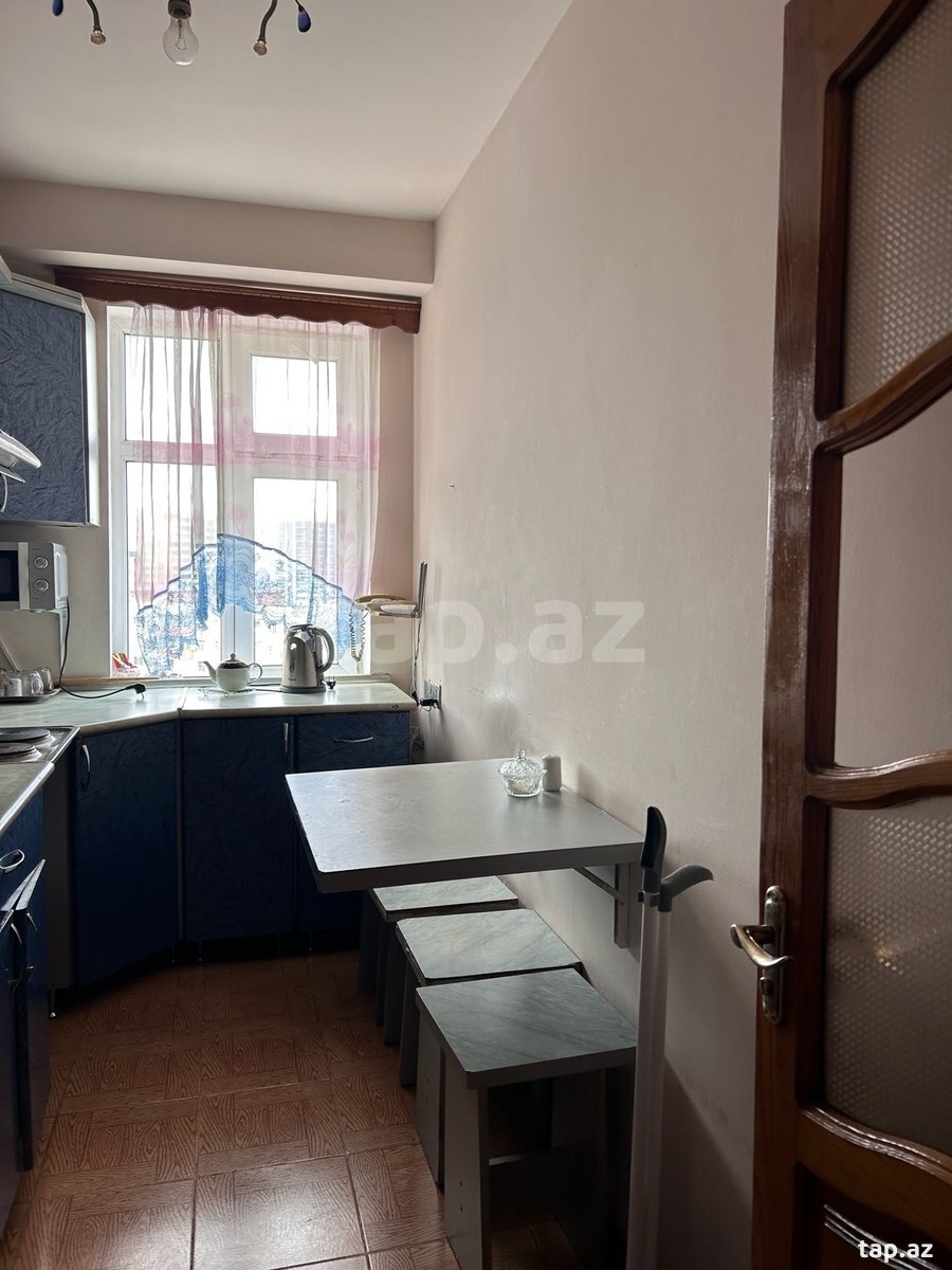 2-otaqlı yeni tikili kirayə verilir, Qara Qarayev m., 60 m² (6)