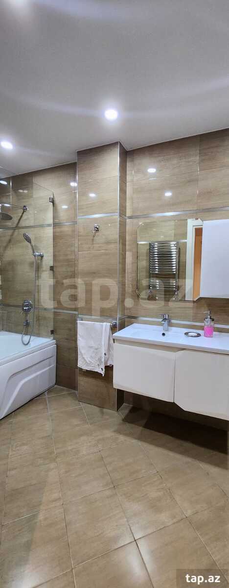 3-otaqlı yeni tikili kirayə verilir, Elmlər Akademiyası m., 130 m² (10)