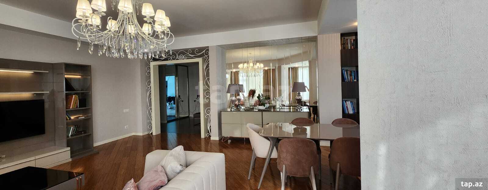 3-otaqlı yeni tikili kirayə verilir, Elmlər Akademiyası m., 130 m² (23)