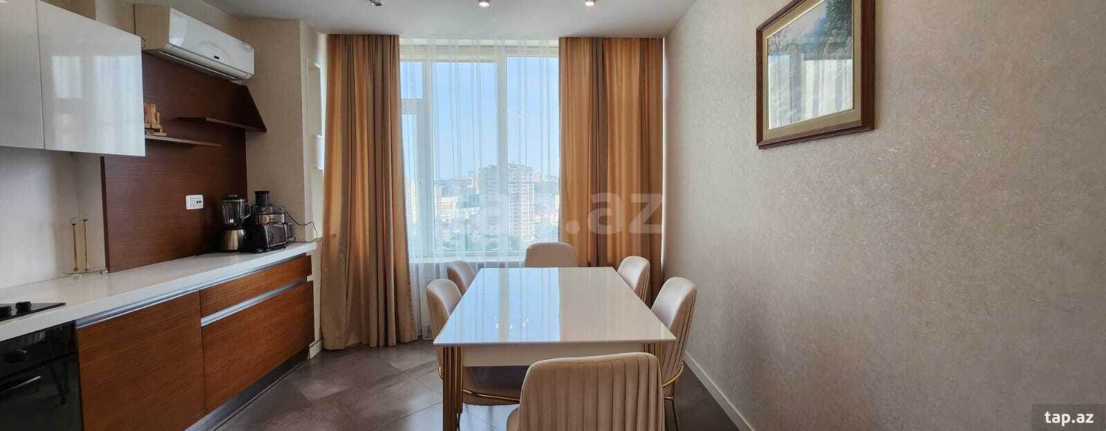 3-otaqlı yeni tikili kirayə verilir, Elmlər Akademiyası m., 130 m² (16)