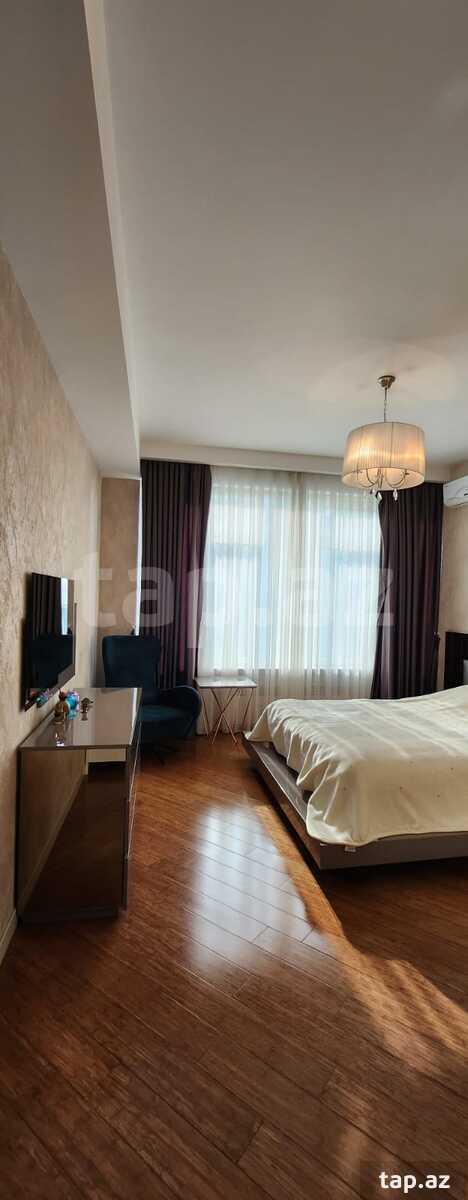 3-otaqlı yeni tikili kirayə verilir, Elmlər Akademiyası m., 130 m² (5)