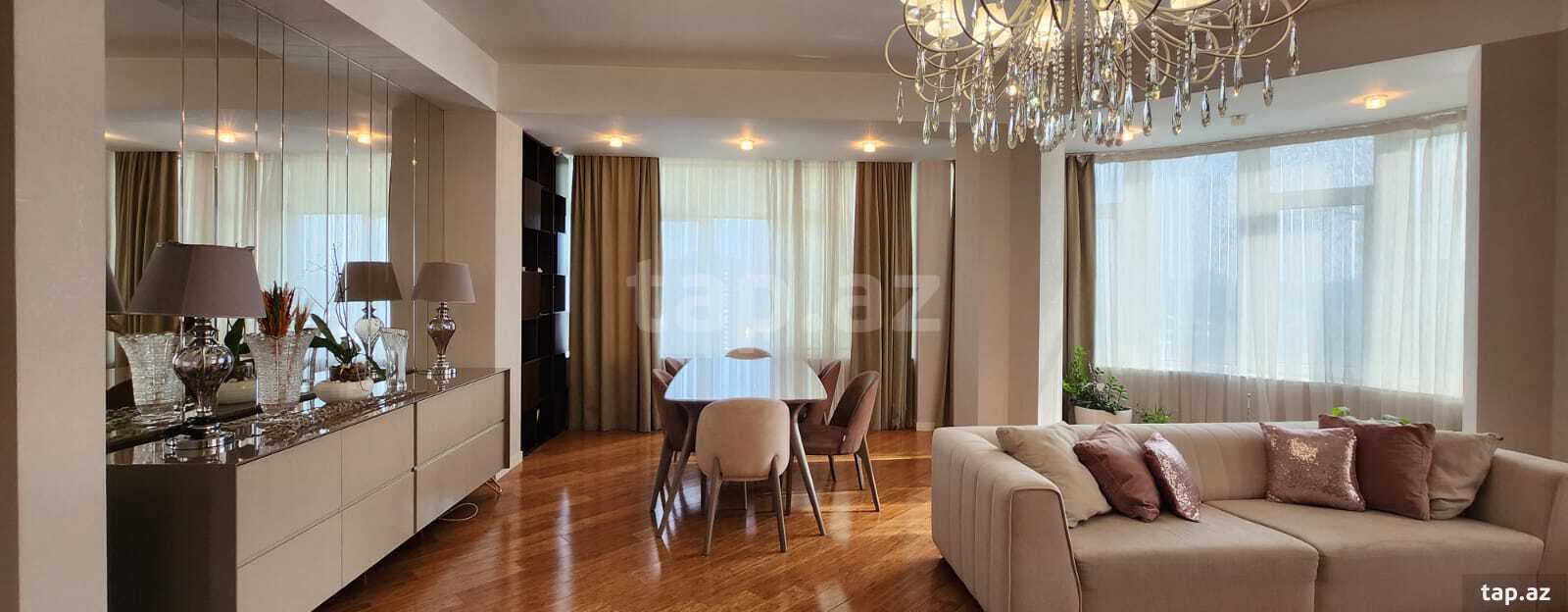 3-otaqlı yeni tikili kirayə verilir, Elmlər Akademiyası m., 130 m² (21)