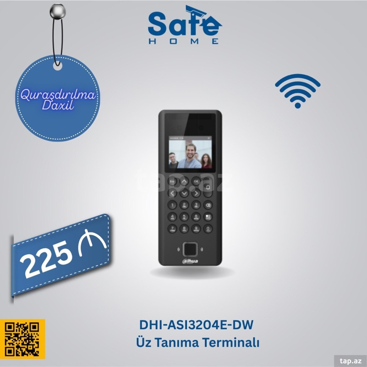 Üz tanıma terminalı DHI-ASI3204E-DW