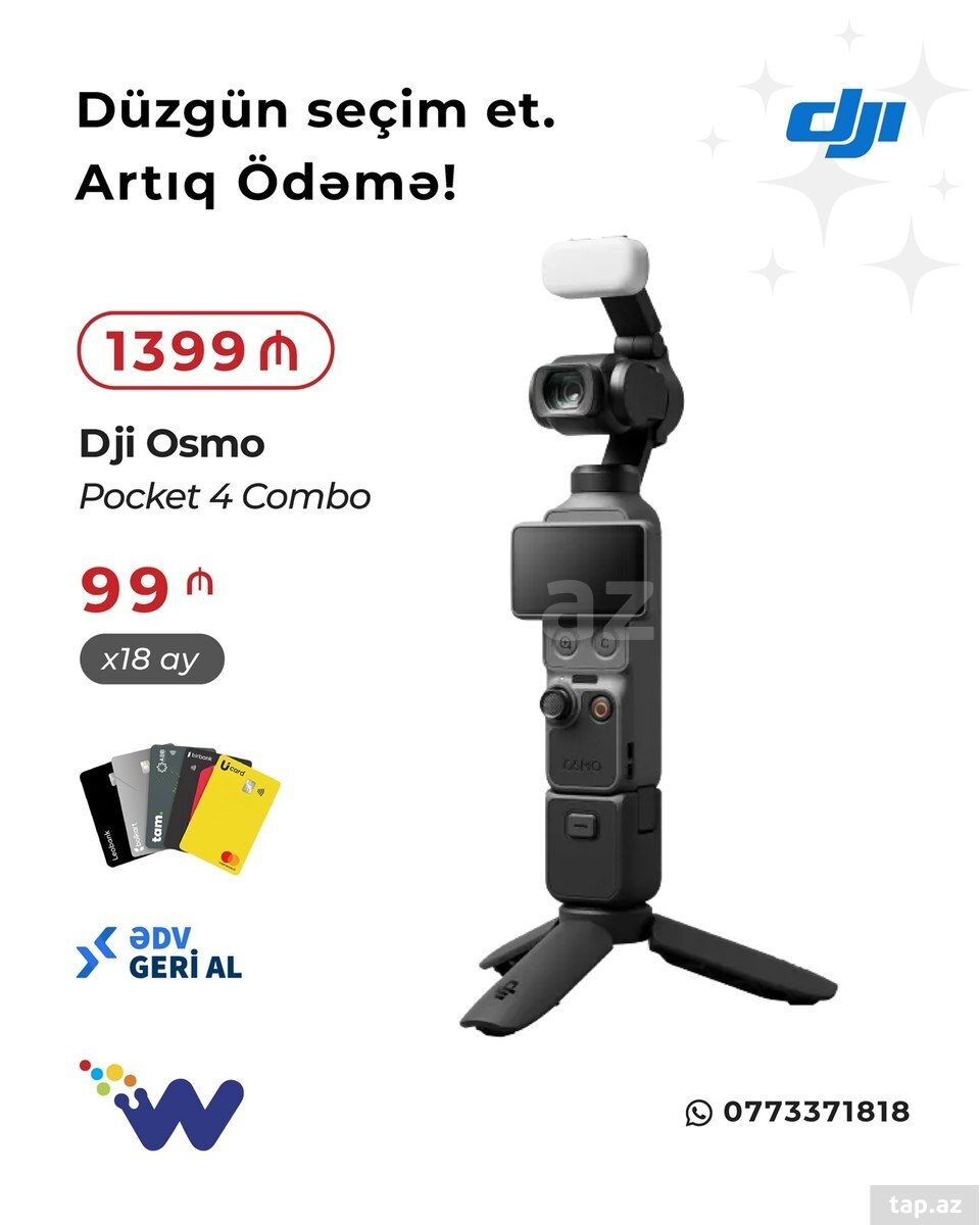 DJİ Osmo Bundle Creator Combo 4