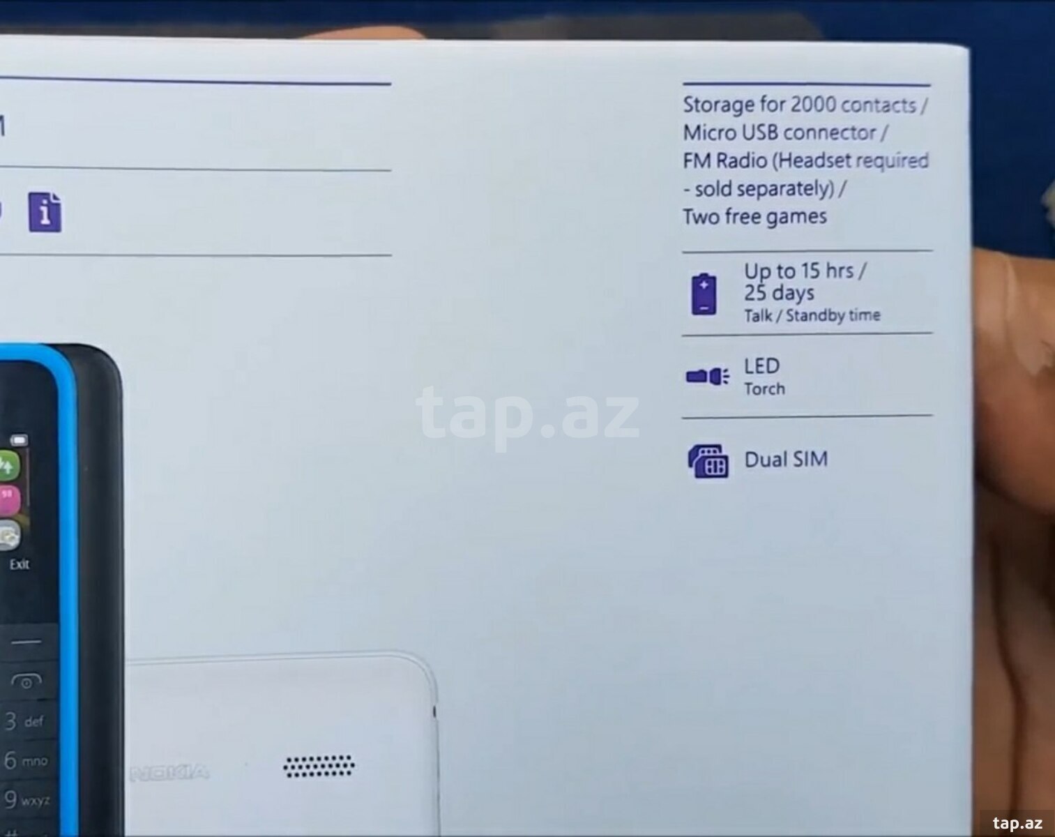 Nokia 105 (2015) Black (3)