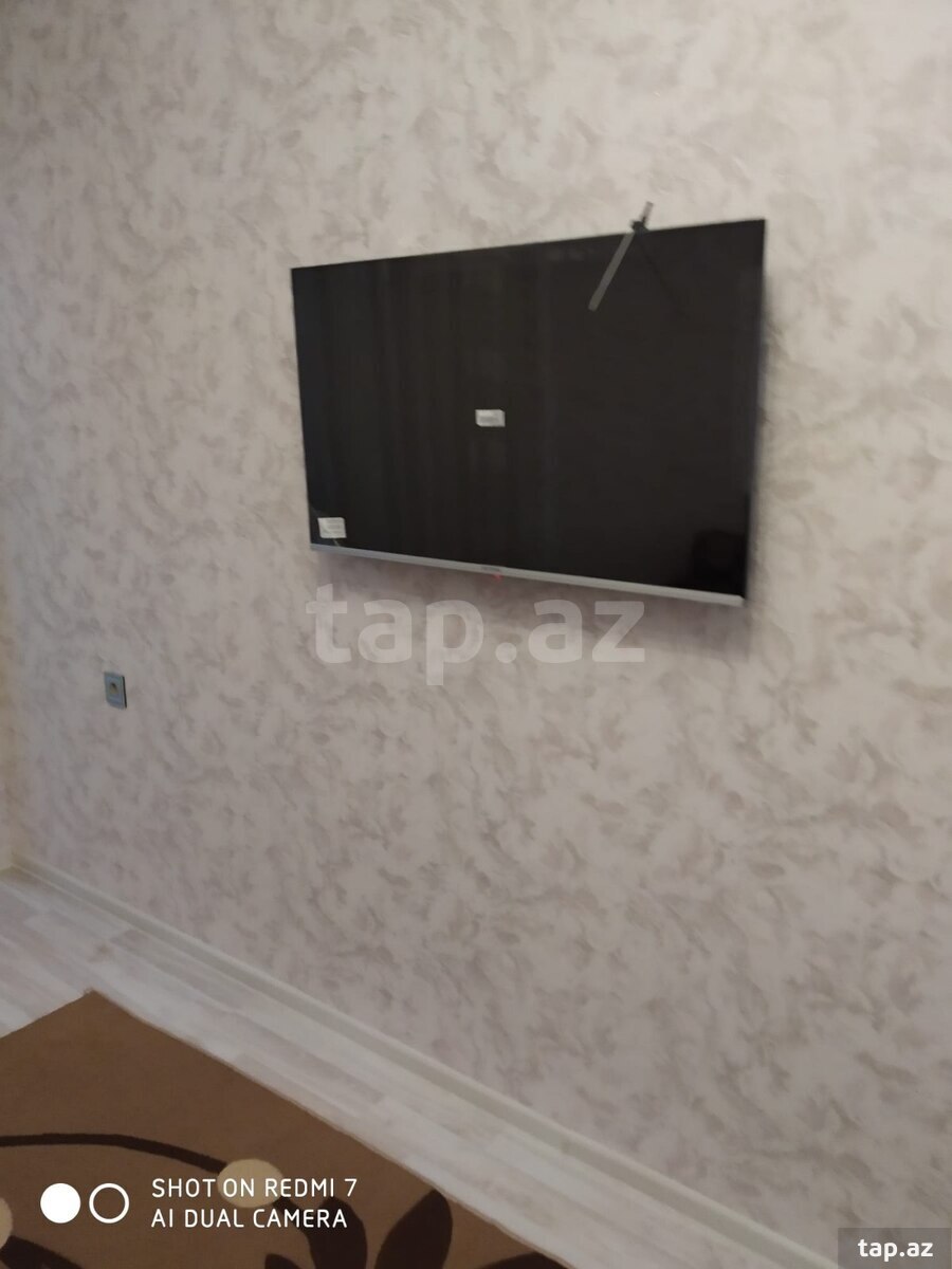 2-otaqlı yeni tikili kirayə verilir, Xırdalan ş., 54 m²