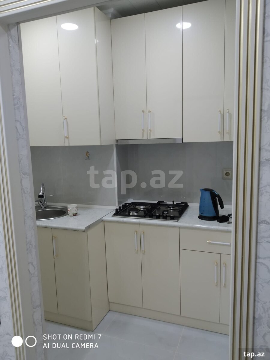 2-otaqlı yeni tikili kirayə verilir, Xırdalan ş., 54 m²