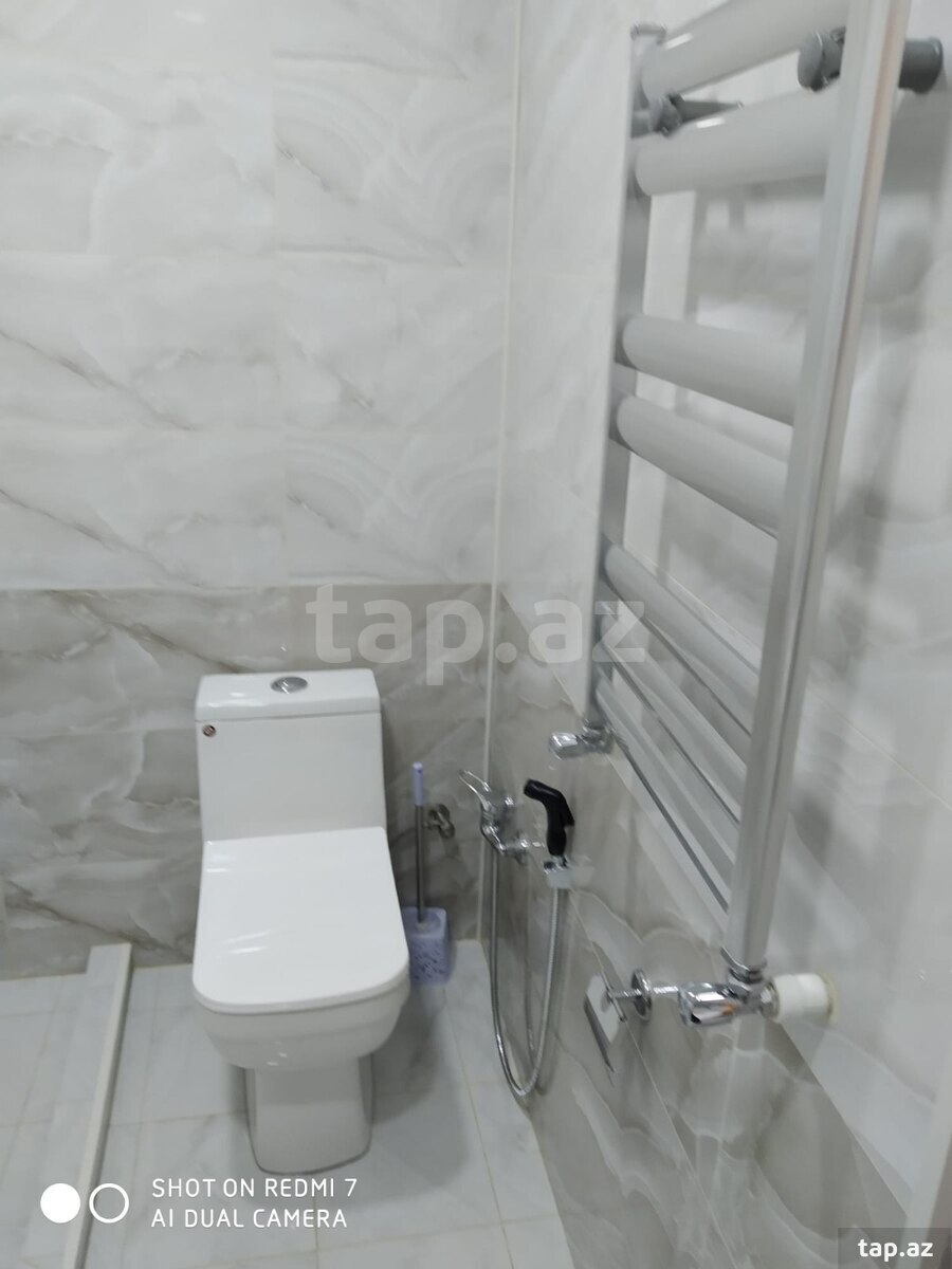 2-otaqlı yeni tikili kirayə verilir, Xırdalan ş., 54 m²