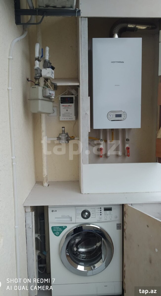 2-otaqlı yeni tikili kirayə verilir, Xırdalan ş., 54 m²